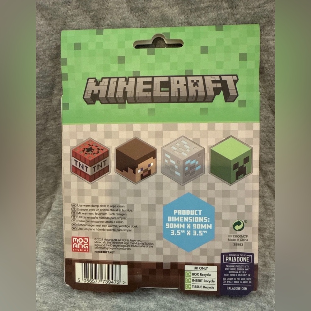 Minecraft Themed Coasters Set - Picture 3 of 3